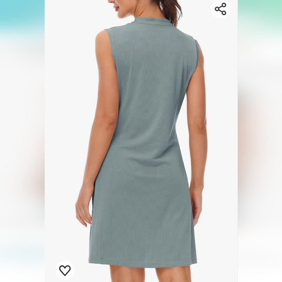 NWT CAKULO sleeveless, side pockets casual dress - Picture 2 of 8